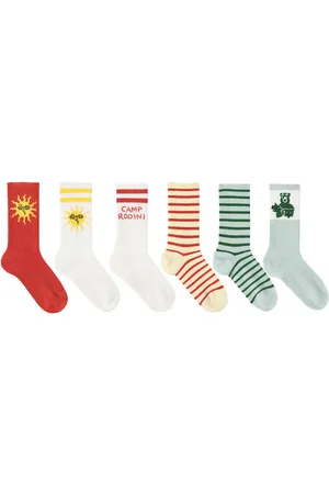 Mini Rodini Set de 6 paires de chaussettes en coton