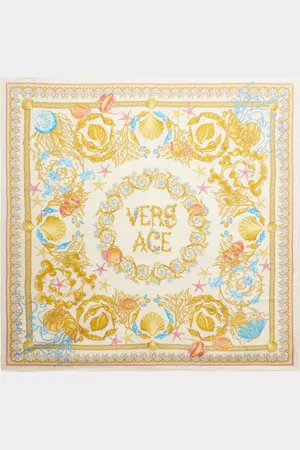 VERSACE Foulard Underwater Barocco en soie