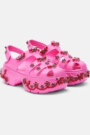 Simone Rocha X Crocs – Sandales Stomp Fisherman à plateforme