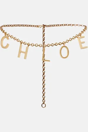 Chloé Chloé Ceinture Chloé Lets en laiton plaqué or