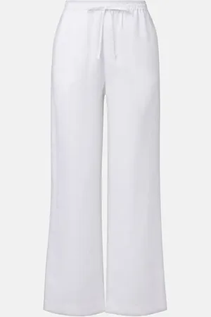 ASCENO Pantalon ample Aurelia en lin