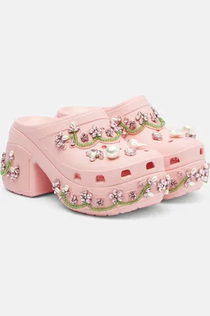 Simone Rocha X Crocs – Mules Siren à plateforme et ornements