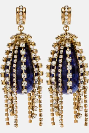Chloé Chloé Boucles d’oreilles à cristaux