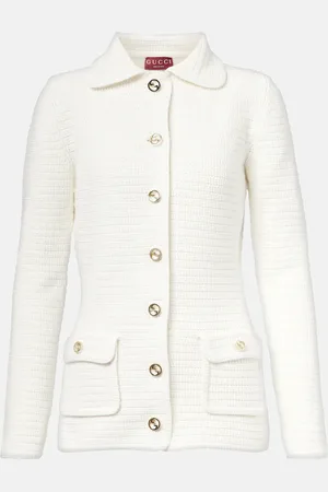 Gucci Cardigan Interlocking G en coton mélangé