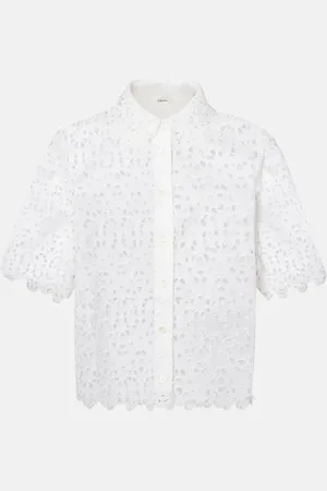Frame Chemise The Deco Eyelet en coton
