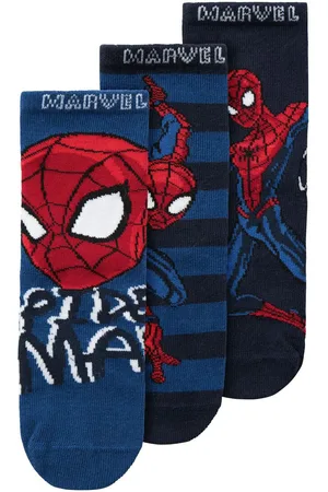 NAME IT Spiderman - Lot De 3 Chaussettes