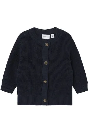NAME IT En Maille Gaufrée Cardigan En Maille