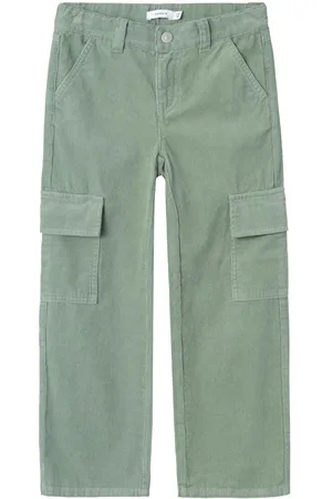 NAME IT À Jambes Larges En Corduroy Pantalon