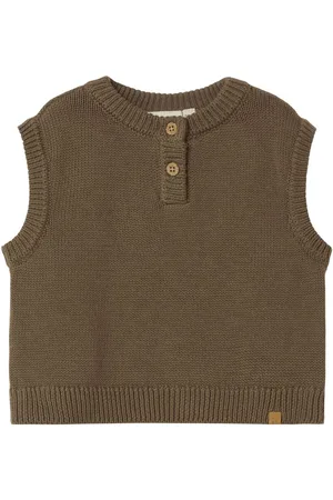 NAME IT Coupe Ample Gilet Tricoté