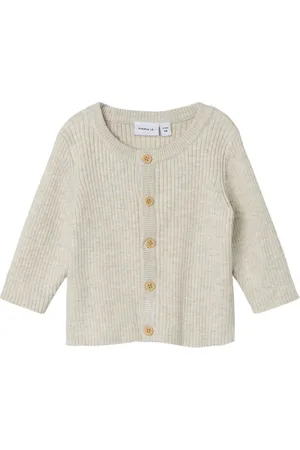 NAME IT À Manches Longues Cardigan En Maille