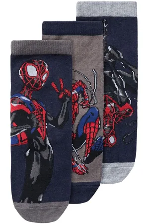 NAME IT Spiderman - Lot De 3 Chaussettes