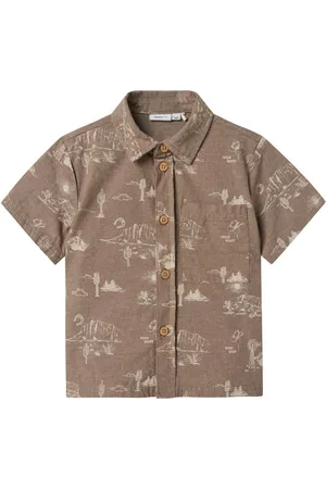 NAME IT En Coton Biologique Chemise