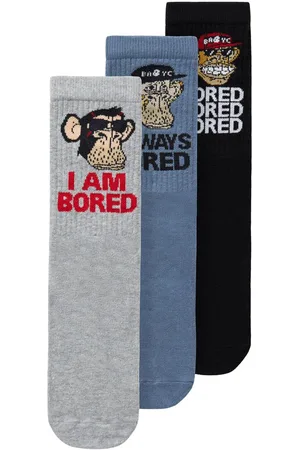 NAME IT Lot De 3 - Bored Ape Chaussettes