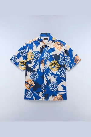 Napapijri Homme Chemise À Manches Courtes Ronge