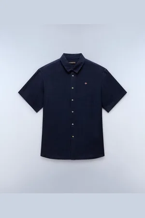 Napapijri Homme Chemise À Manches Courtes Linen