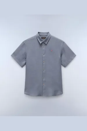 Napapijri Homme Chemise À Manches Courtes Linen