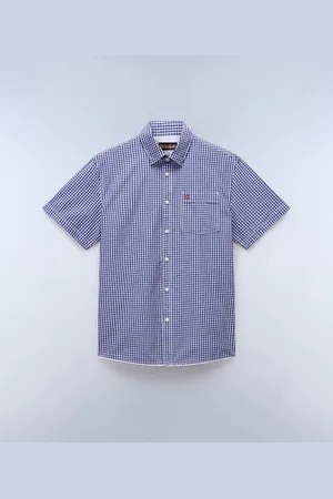 Napapijri Homme Chemise À Manches Courtes Terra