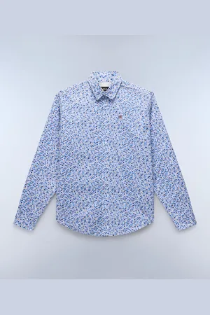 Napapijri Homme Chemise À Manches Longues Ronge