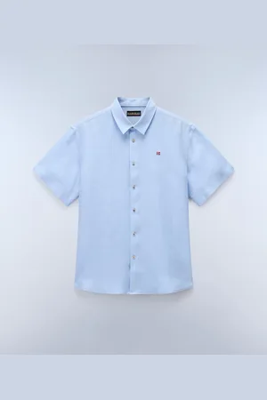 Napapijri Homme Chemise À Manches Courtes Linen