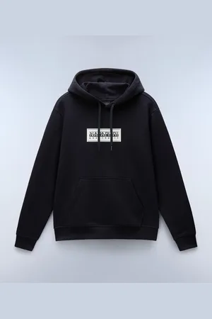 Napapijri Homme Sweat À Capuche Box Logo French Terry