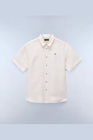 Napapijri Homme Chemise À Manches Courtes Linen