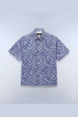 Napapijri Homme Chemise À Manches Courtes Ronge