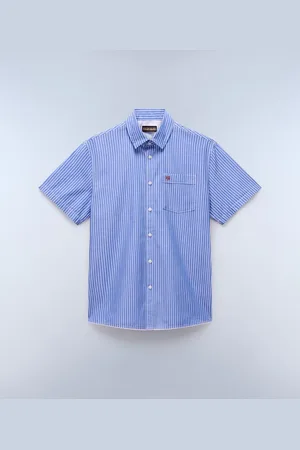 Napapijri Homme Chemise À Manches Courtes Terra