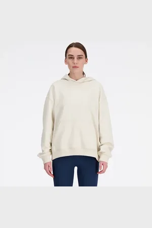 New Balance Femme Athletics French Terry Hoodie en , Coton Fleece, Taille 2XL