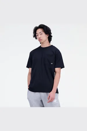 New Balance Homme Essentials Reimagined Cotton Jersey Short Sleeve T-Shirt en , Coton, Taille L