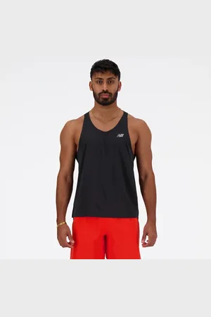 New Balance Homme Athletics Tank en , Poly Knit, Taille 2XL