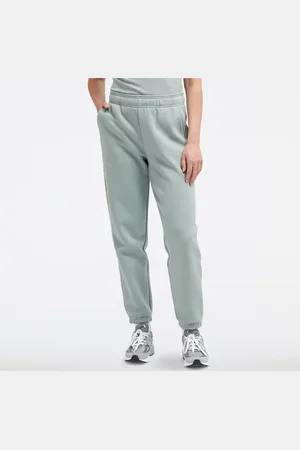 New Balance Femme Linear Heritage Brushed Back Fleece Sweatpant en , Polaire poly, Taille L