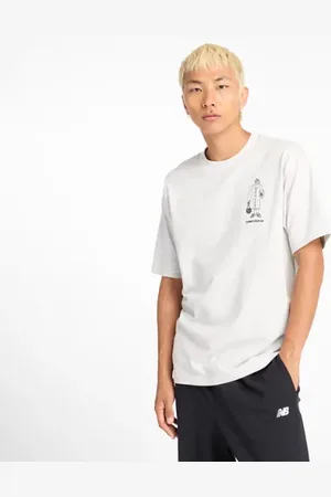 New Balance Homme Athletics Relaxed Grandma T-Shirt en , Coton, Taille 2XL