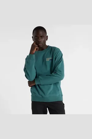 New Balance Homme Athletics Premium Logo Crew en , Coton Fleece, Taille 2XL