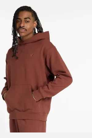 New Balance Homme Athletics French Terry Hoodie en , Coton Fleece, Taille 2XL
