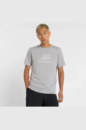 New Balance Homme Heathertech Logo T-Shirt en , Poly Knit, Taille 2XL