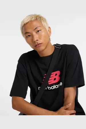 New Balance Homme Athletics Logo T-Shirt en , Coton, Taille 2XL
