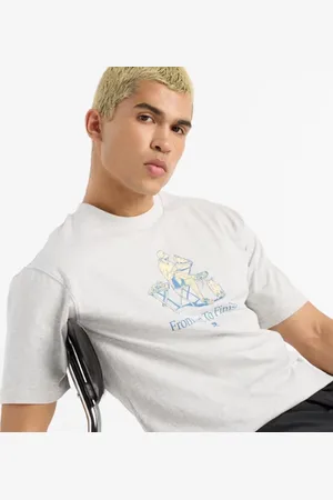 New Balance Homme Cafe T-Shirt en , Coton, Taille 2XL