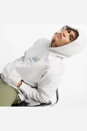 New Balance Homme Cafe Hoodie en , Coton Fleece, Taille 2XL
