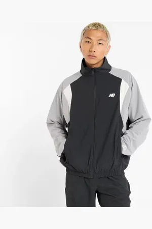 New Balance Homme In Game Woven Track Jacket en , Polytissé, Taille L