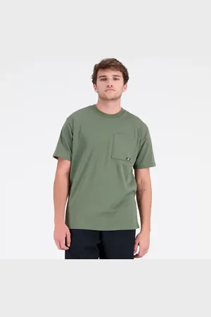 New Balance Homme Essentials Reimagined Cotton Jersey Short Sleeve T-Shirt en , Coton, Taille S