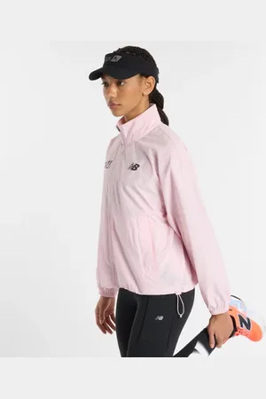New Balance Femme London Edition Athletics Packable Jacket en , Polytissé, Taille L
