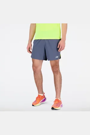 New Balance Homme Short Impact Run 5 Inch en , Polytissé, Taille 2XL