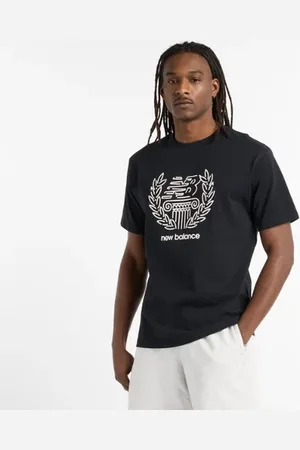New Balance Homme Debut Sculpture T-Shirt en , Coton, Taille L