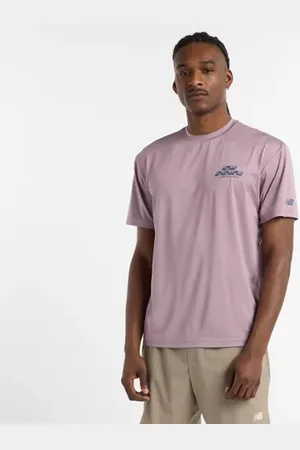 New Balance Homme Run Energy T-Shirt en , Poly Knit, Taille M