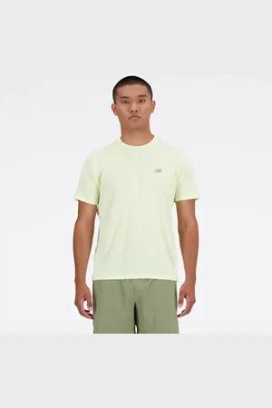 New Balance Homme Athletics T-Shirt en , Poly Knit, Taille L