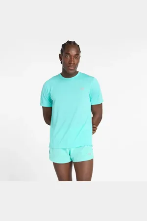 New Balance Homme Athletics T-Shirt en , Poly Knit, Taille L