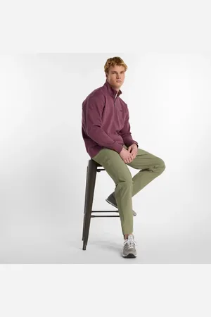 New Balance Homme Athletics Fleece 1/2 Zip en , Coton Fleece, Taille 2XL