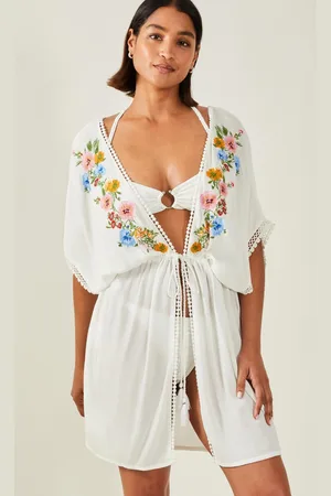 Accessorize Floral Embroidered KaftanPetit