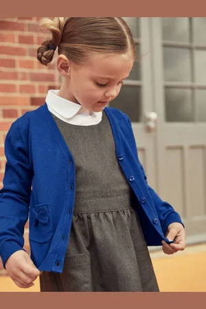 Next Cotton Rich Naud Pocket School Cardigan (3-16yrs)7 ans (122cm)
