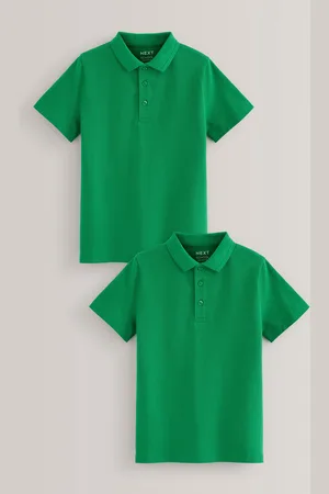 Next École de coton Manches courtes 100% Coton Polo Shirts (3-16ans)5 ans (110cm)